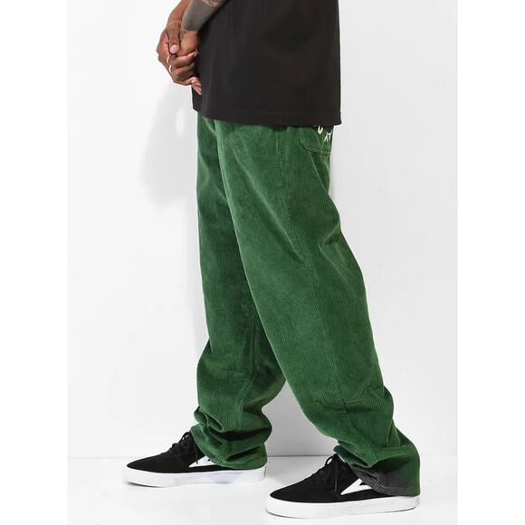 Paterson Dark Green Wide Leg Skate Pants Size 32 - Picture 1 of 8